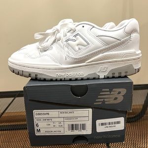 NEW BALANCE 550s white grey